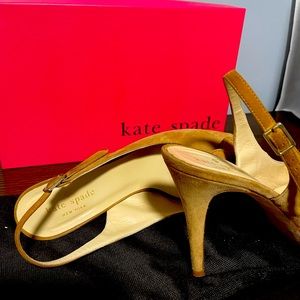 Kate Spade Camel/Suede shoe